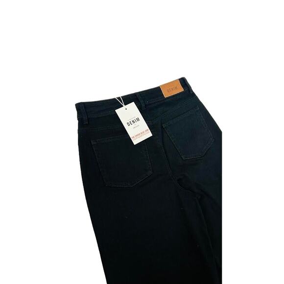 NWT! Sezane Le Crop Denim BLACK/NOIR  SIZE-10 - Picture 10 of 11